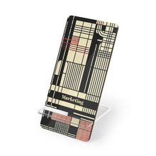 Load image into Gallery viewer, Marketing Stylish Mobile Display Stand with Modern Abstract Design - Perfect for Home and Office