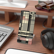 Load image into Gallery viewer, Human Resources Stylish Mobile Display Stand with Modern Abstract Design - Perfect for Home and Office