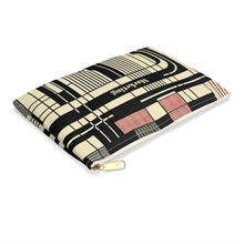 Load image into Gallery viewer, Marketing Accessory Pouch - Classic Brown Black Red Pattern