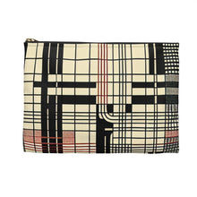 Load image into Gallery viewer, Marketing Accessory Pouch - Classic Brown Black Red Pattern